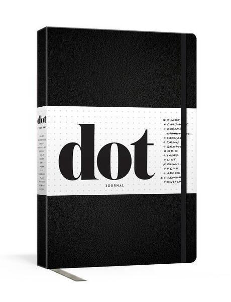 Levně Dot Journal (Black)