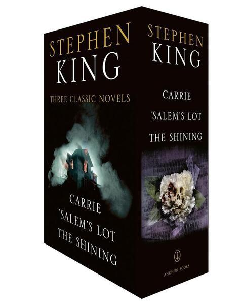 Levně Stephen King Three Classic Novels Box Set: Carrie, 'Salem's Lot, The Shining
