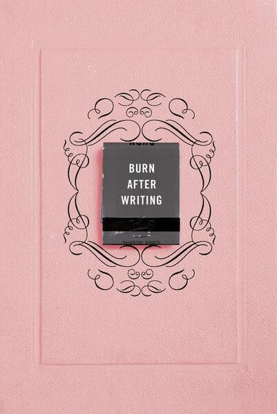 Burn After Writing (Pink) - 0593329910