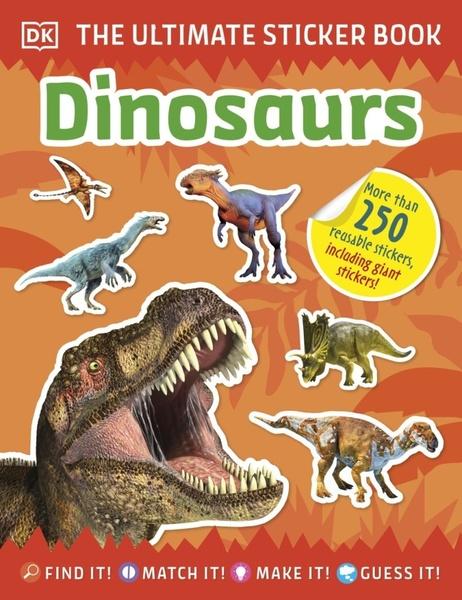 Ultimate Sticker Book Dinosaurs - 0241467055