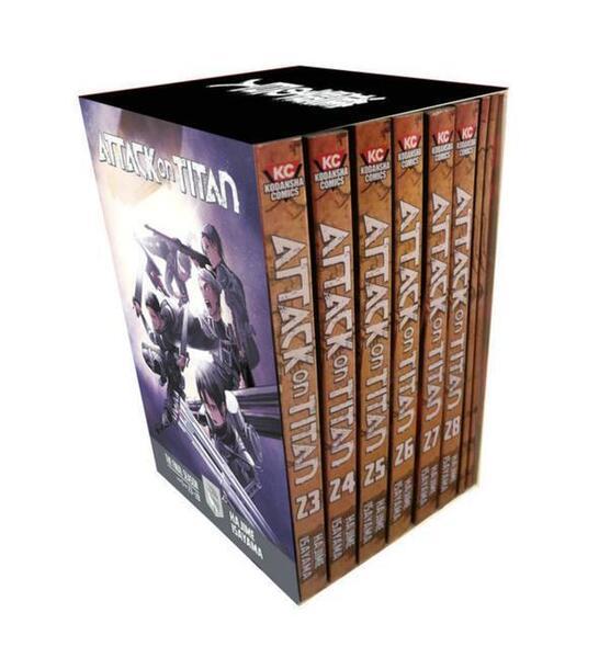 Levně Attack on Titan The Final Season Part 1 Manga Box Set