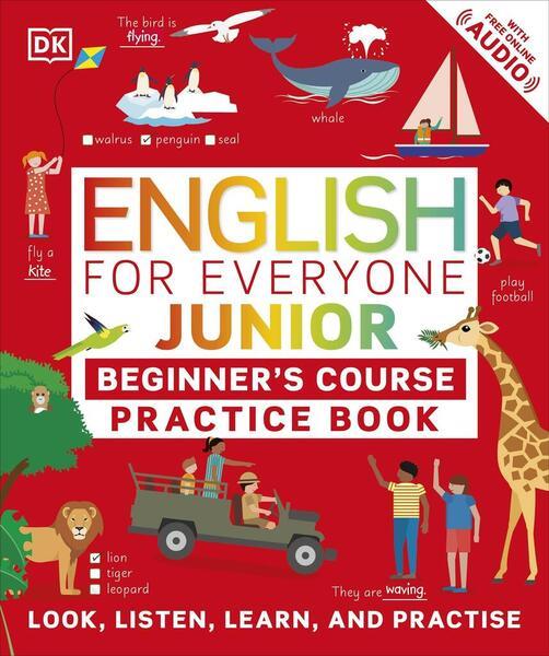 English for Everyone Junior Beginner's Practice Book - 0241471133