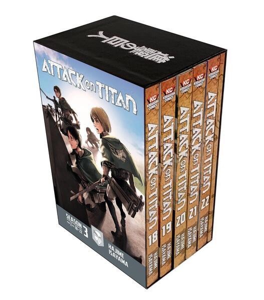 Attack on Titan Season 3 Part 2 Manga Box Set - 1632367440