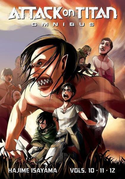 Levně Attack on Titan Omnibus 4 (Vol. 10-12)