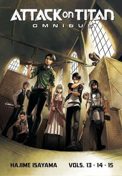 Levně Attack on Titan Omnibus 5 (Vol. 13-15)