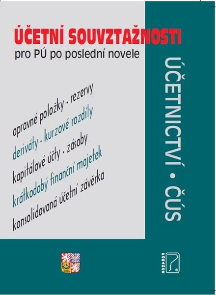 Účetní souvztažnosti pro PÚ 2022 - 9788073654696