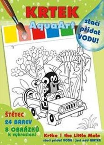 AquaArt Krtek - omalovánka
