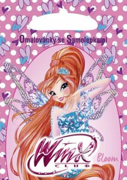 Levně Omalovánky se samolepkami Winx Club
