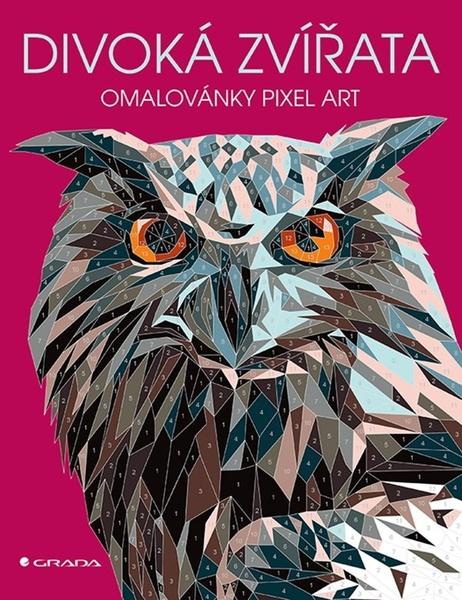 Levně Omalovánky Pixel Art Divoká zvířata