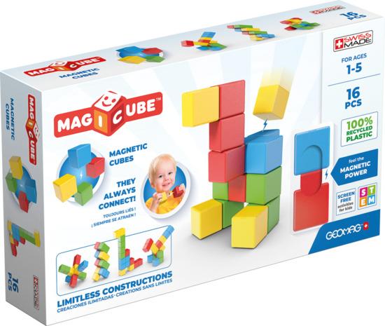 GEOMAG Magnetické kostky Magicube Try Me 16 kostek - 067
