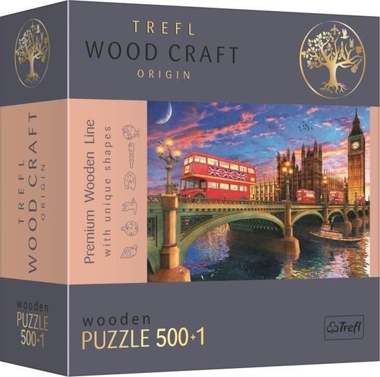 TREFL Wood Craft Origin puzzle Westminsterský palác, Big Ben 501 dílků - 20155