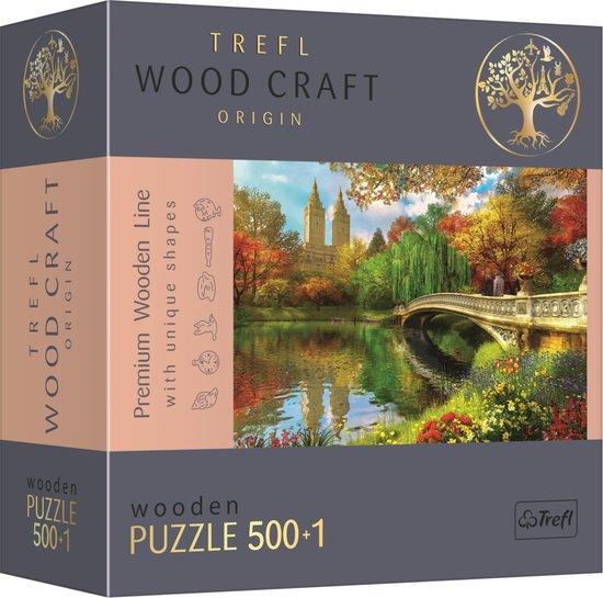 TREFL Wood Craft Origin puzzle Central Park, Manhattan, New York 501 dílků - 20157