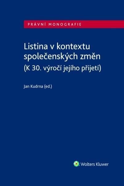 Listina v kontextu společenských změn - 9788075520760