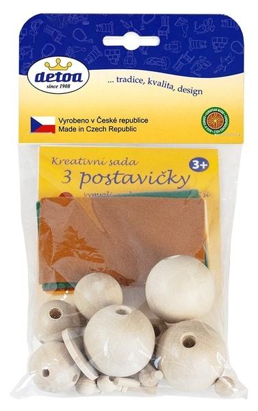 Detoa kreativní sada 3 postavičky