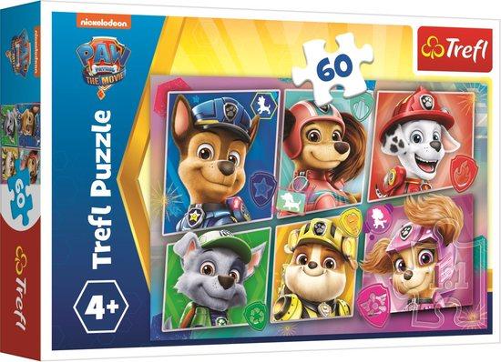 TREFL Puzzle Tlapková patrola ve filmu: Přátelé připraveni k akci 60 dílků - 17368