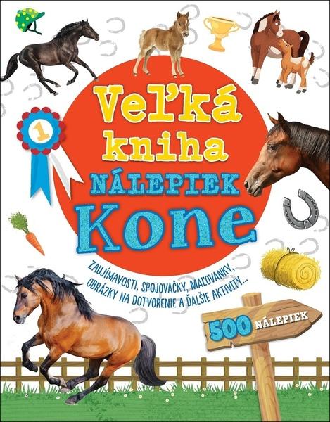 Levně Veľká kniha nálepiek Kone