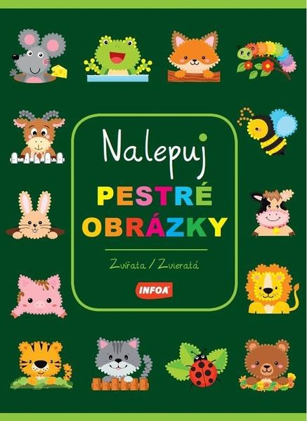 Levně Nalepuj pestré obrázky Zvířata/Zvieratá