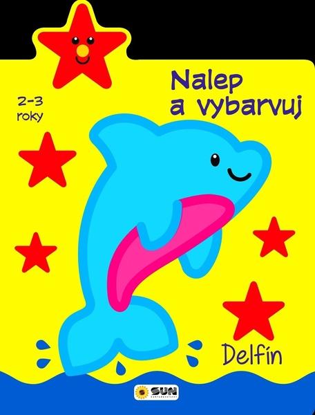 Levně Nalep a vybarvuj Delfín