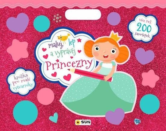 Levně Princezny Knížka pro malé výtvarníky