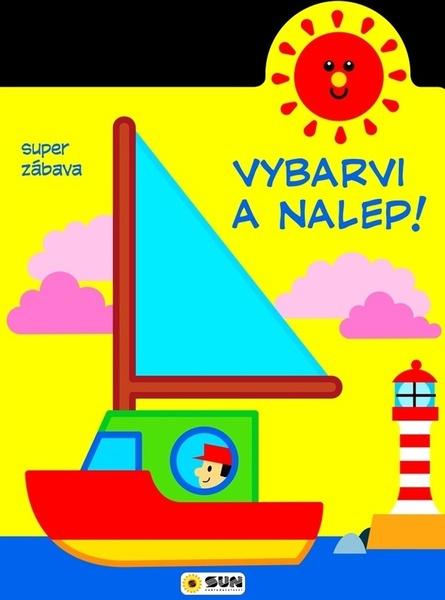 Levně Vybarvi a nalep! Loďka