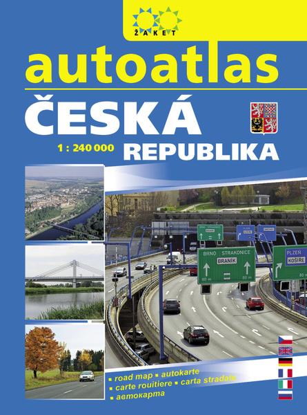 Autoatlas Česká republika 1:240 000 - 9788072334902