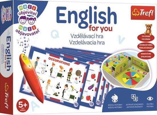 TREFL Malý objevitel: English for you + magické pero - 02101