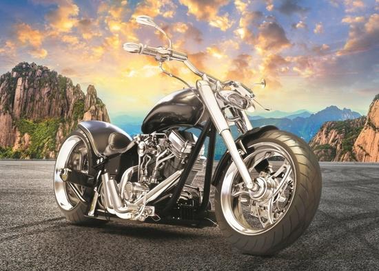TREFL Puzzle Černá motorka 500 dílků - 37384TRF
