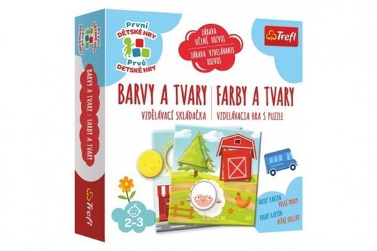 Trefl První dětské hry Barvy a tvary