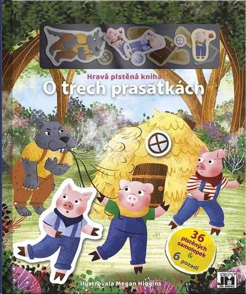 JIRI MODELS Filcová kniha: O třech prasátkách - 2767-4