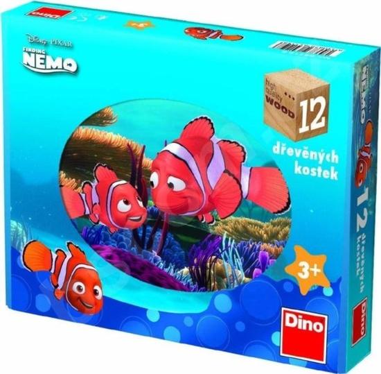 Levně DINO Obrázkové kostky Hledá se Nemo, 12 kostek