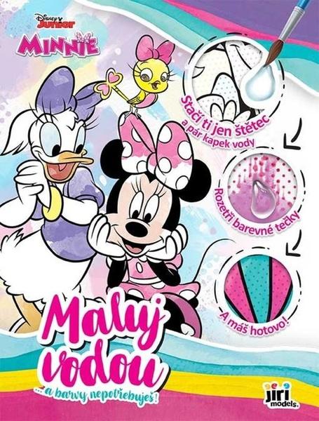 Levně Jiri Models Omalovánky maluj vodou Minnie