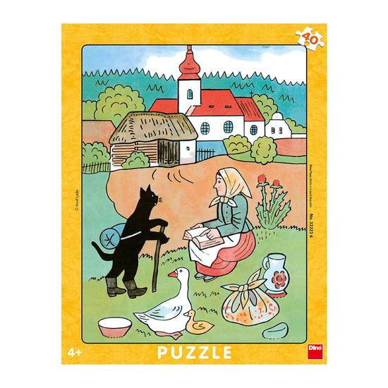 Puzzle Josef Lada Mikeš na vandru - 322226