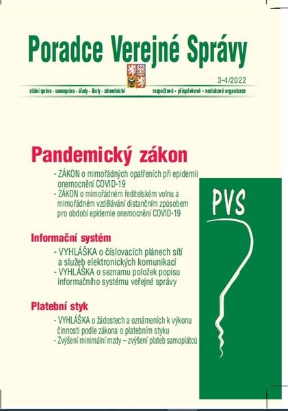 Poradce veřejné správy  3-4/2022