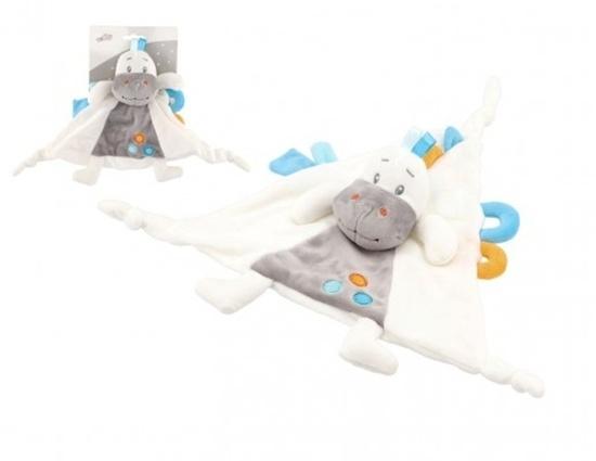 Teddies Dinosaurus usínáček chrastítko plyš 23cm