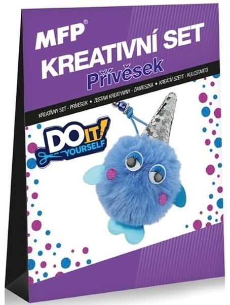 Levně MFP 1042129 Kreativní set přívěšek modrý