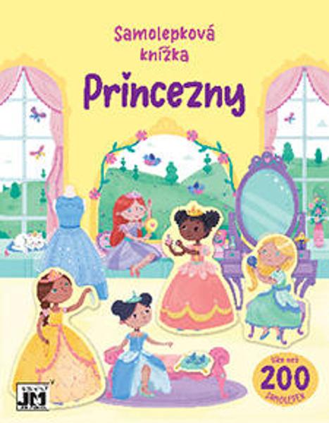Levně Samolepková knížka Princezny
