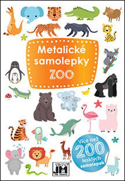 Levně Metalické samolepky ZOO