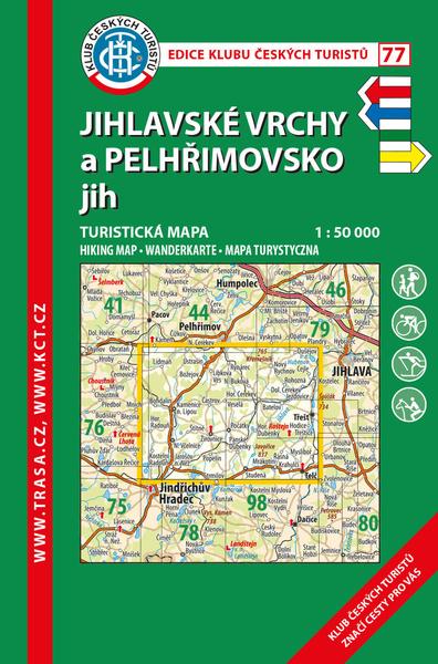 KČT 77 Jihlavské vrchy a Pelhřimovsko jih - 9788073245696