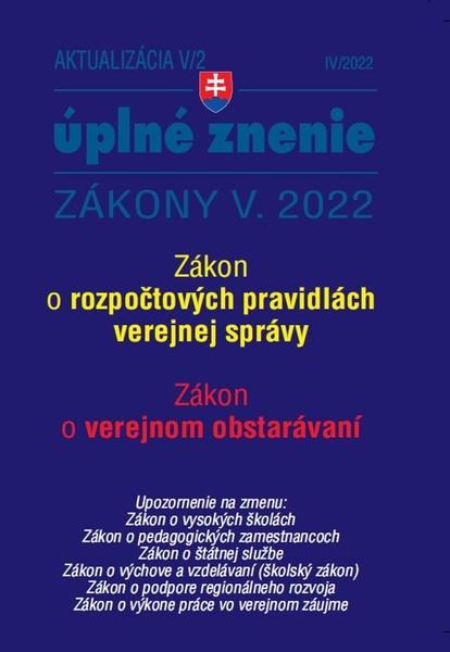 Aktualizácia V/2 2022 – štátna služba, informačné technológie verejnej správy