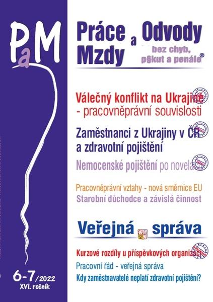 Práce a mzdy 6-7/2022