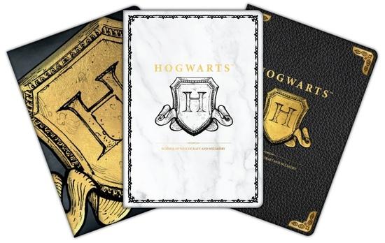 Levně Harry Potter Sada tří sešitů A6 - Erb Bradavic