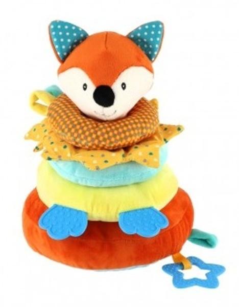 Tulilo plyšová pyramida Liška oranžová - 85991501