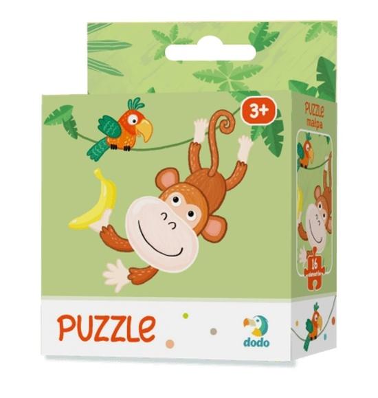 DODO Puzzle Opička 16 dílků - DOP300164TMT