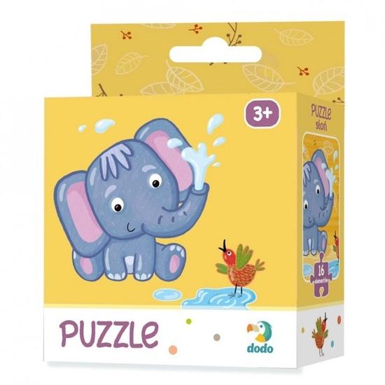 Levně DODO Puzzle Slon 16 dílků