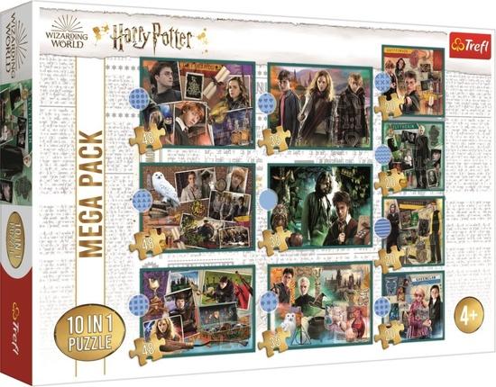 TREFL Puzzle Harry Potter MEGA PACK 10v1 - 90392