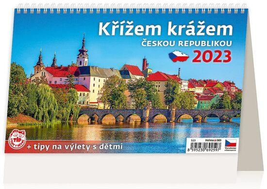 Kalendář Křížem krážem Českou republikou