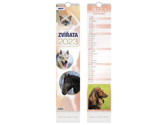 Zvířata 2023 - nástěnný kalendář