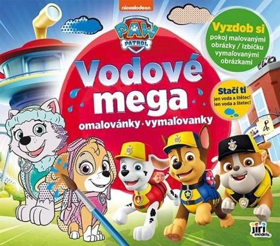 Vodové mega omalovánky Tlapková Patrola