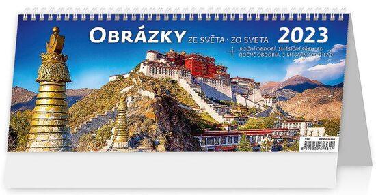 Plánovací kalendář Obrázky ze světa