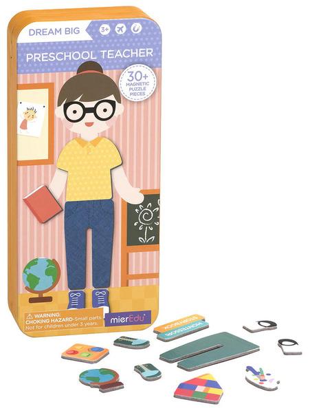 Cestovní magnetické puzzle Učitelka